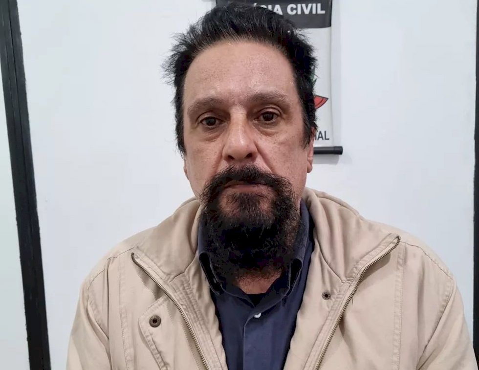Paulo Cupertino preso nesta segunda-feira / Imagens: Polícia Civil - SP/Divulgação