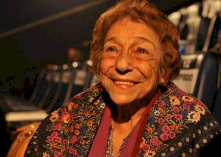 Sorriso de Delinha ao ser ver nas telas do cinema, em 2016. (Foto: Arquivo Campo Grande News / Alcides Neto)