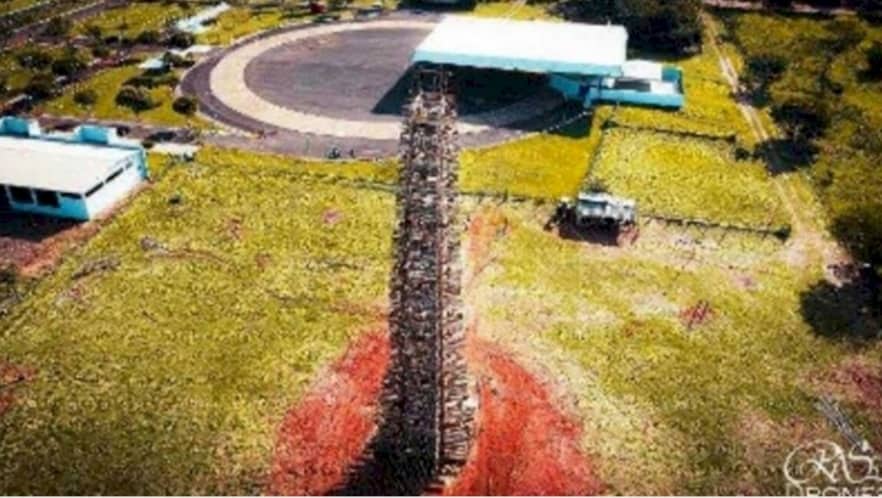 FOGUEIRA DE JATEÍ - FOTO: EDUARDO PEREIRA/ ASSESSORIA