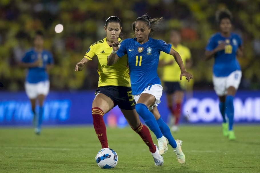 Seleção Feminina Principal disputa final da Copa América: Brasil x Colômbia - Foto: Thais Magalhães/CBF