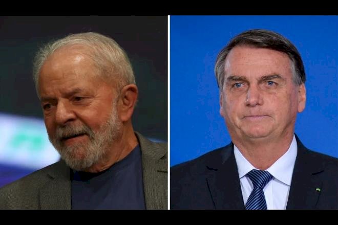 Lula e Bolsonaro vão disputar o segundo turno para a presidência do Brasil - Divulgação