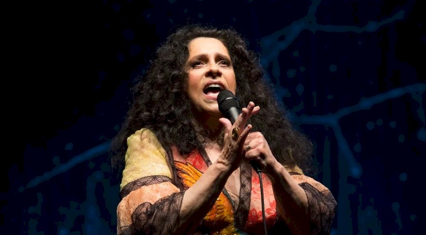 Gal Costa em show na Concha Acústica do Teatro Castro Alves, em Salvador; ela comemorará 75 anos com live no YouTube Karina Zambrana