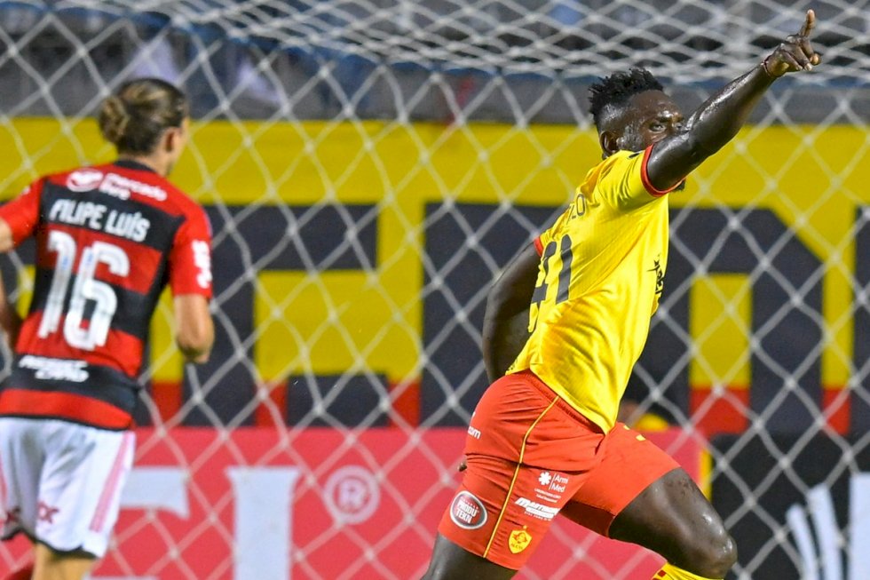 Castillo marcou o gol de empate em QuitoAFP