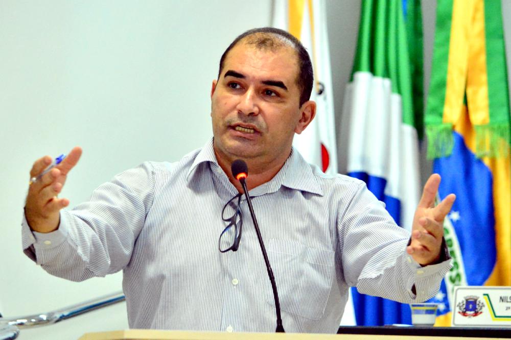 Presidente do Legislativo Ermeson Cleber Mendes (PDT)