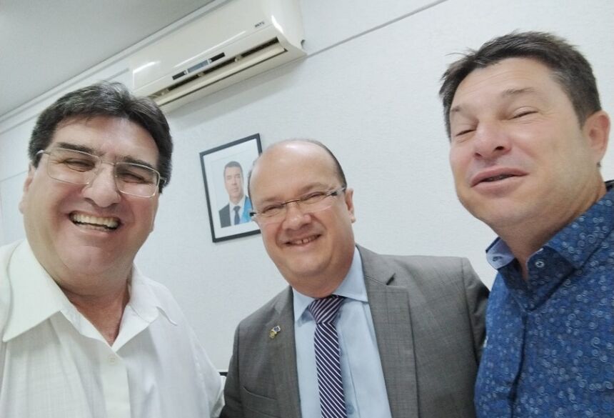 FOTO: ASSESSORIA - Presidente Arceno e Vice Presidente do PP Claudenir