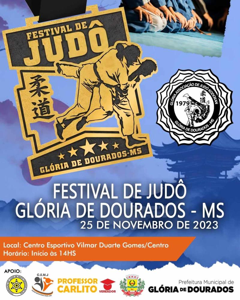 Regiaoonline Esportivo: Em Novembro, Glória de Dourados realizará Festival de Judô.