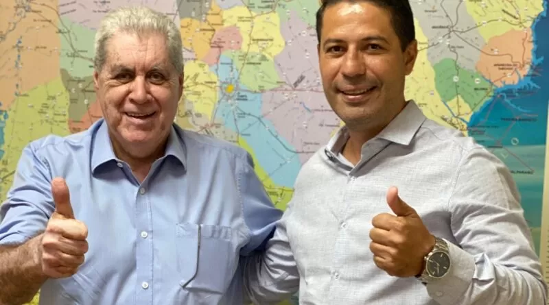 Ao comemorar vitória com André Puccinelli, Cléber agradece apoio