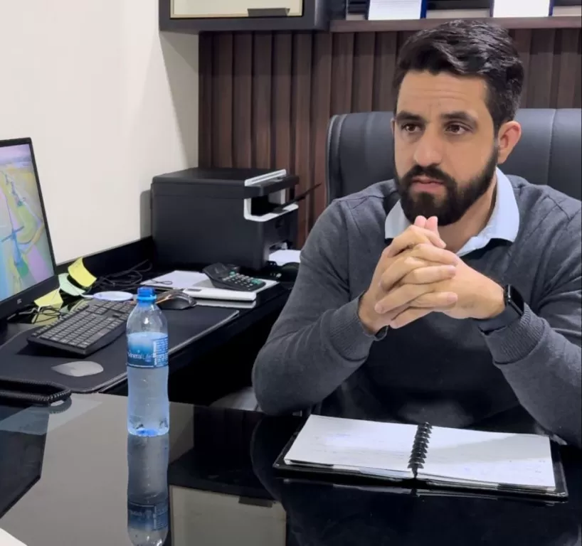 O prefeito eleito de Deodápolis Jean Carlos Silva Gomes (Foto: Divulgação