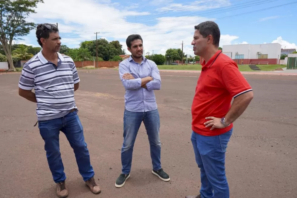 Vista aérea do espaço da feira central que vai receber pavilhão coberto – Fotos: Gustavo Santana