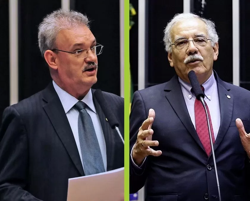 Os deputados federais Geraldo Resende e Luiz Ovando. (Foto: Divulgação)