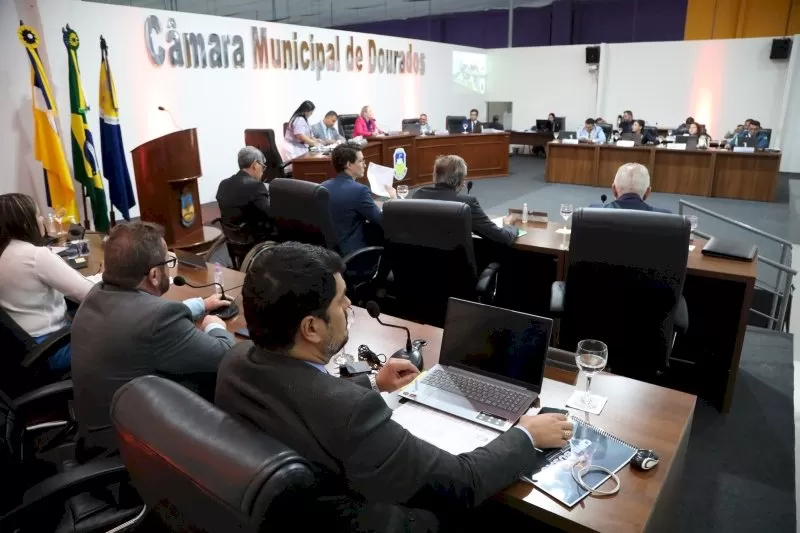 Vereadores analisaram cinco projetos nesta segunda-feira (Foto: F. Grott/CMD)