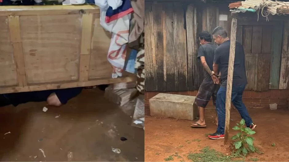 Agressor foi preso em flagrante / Divulgação/PCMS