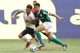 Igor Jesus e Murilo disputando bola no Estádio Allianz Parque (Foto: Vitor Silva/Botafogo)