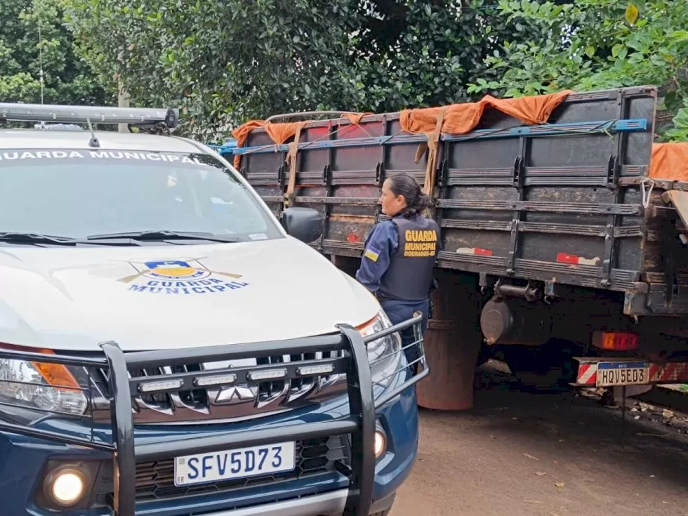 A ação foi realizada pela Guarda Municipal - Crédito: Osvaldo Duarte/Dourados News