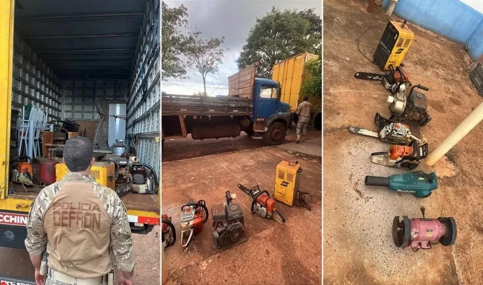 Objetos recuperados - Foto: Polícia Civil/Divulgação