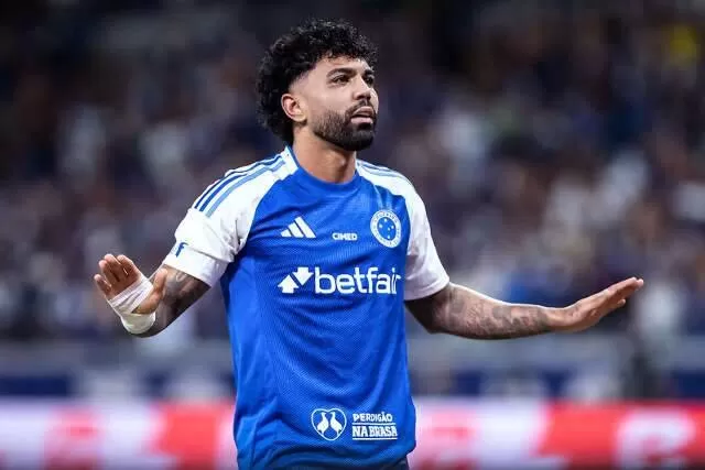 Gabigol enfrentou o ex-time neste domingo. (Foto: Gustavo Aleixo/Cruzeiro)