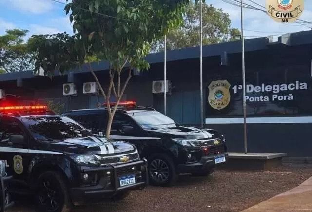 Polícia ainda faz buscas na região para localizar o veículo (Foto: Arquivo PCMS)