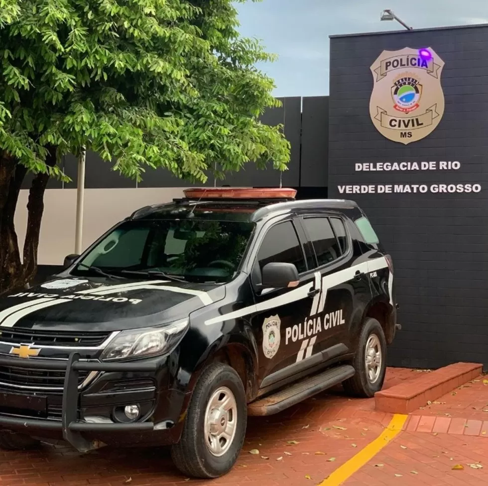 Delegacia de Polícia de Rio Verde de Mato Grosso — Foto: Redes sociais