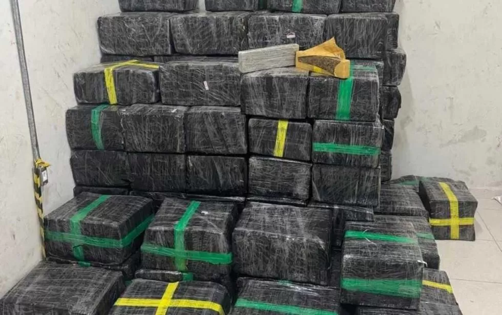 Droga foi levada para a PF (Foto: Divulgação)