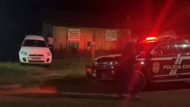 Transmissão ao vivo no momento da morte (Foto: Alvorada Informa)