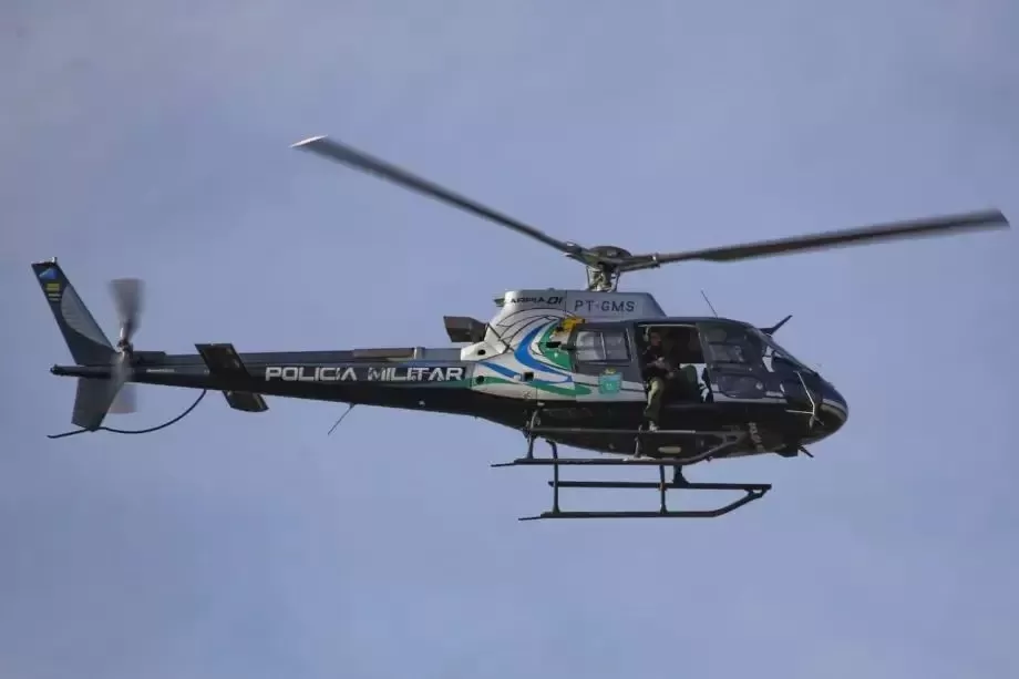 Perseguição policial contou até com helicóptero da Polícia Militar - Foto: Divulgação