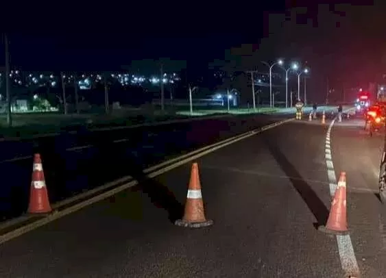 Região da rodovia onde cadáver foi encontrado (Foto: Folha do ConeSul)