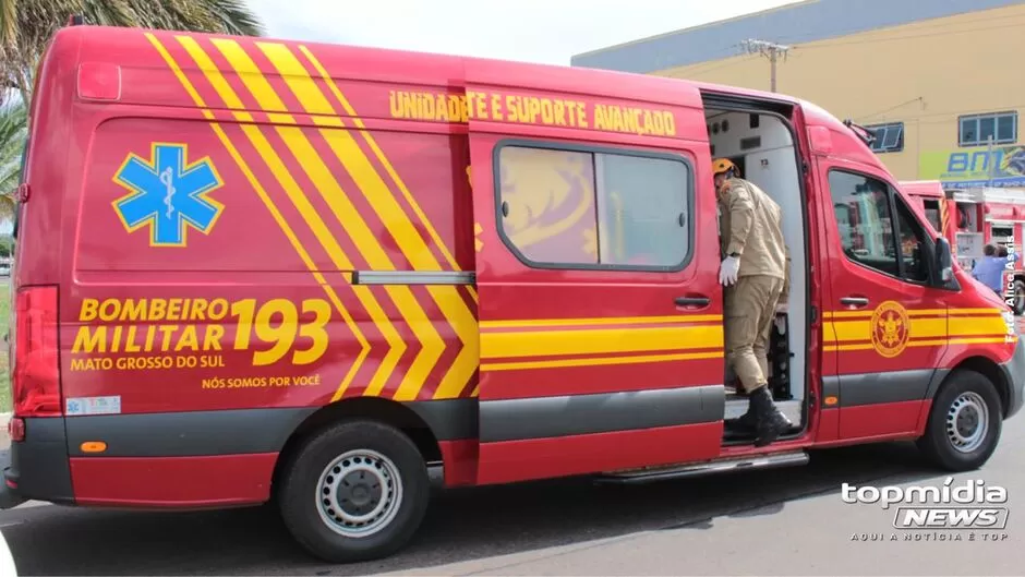 Vítima foi socorrida por uma equipe Corpo de Bombeiros | / Ilustrativa / Alice Assis 