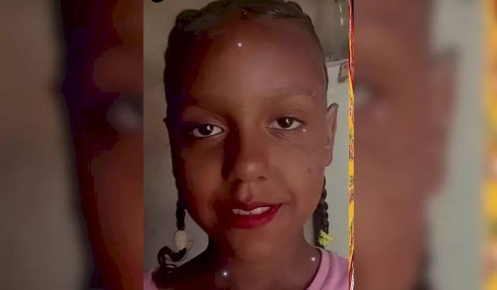 Alana dos Santos Cardoso Marques tinha apenas 9 anos (Foto: Reprodução)