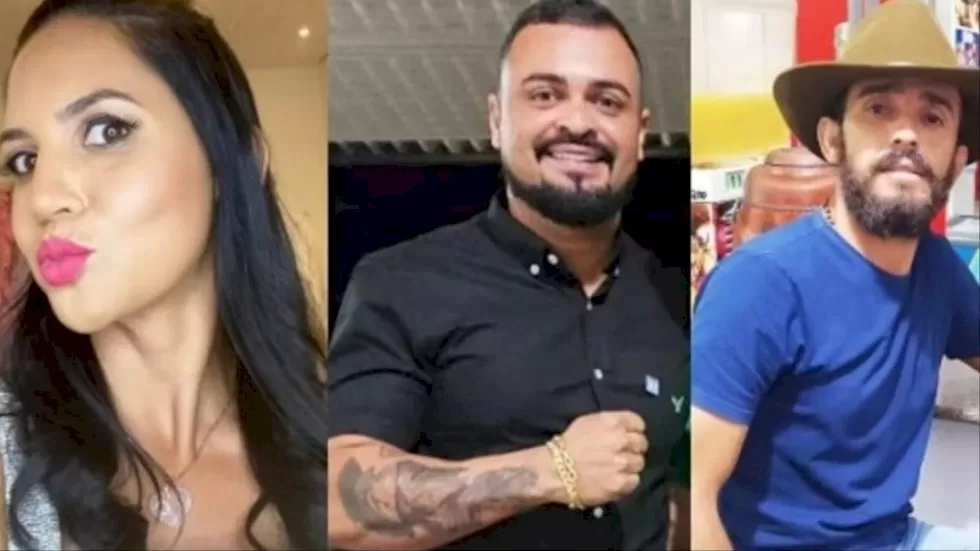 Edilaine Dias, Jean Abreu e Marcos Sirqueira (Foto: Reprodução, redes sociais)