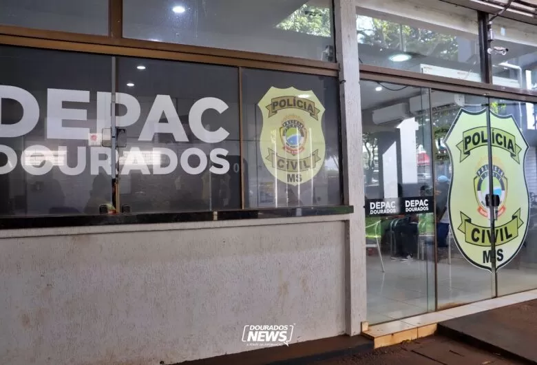Caso foi registrado na DEPAC de Dourados - Crédito: Clara Medeiros/ Dourados News