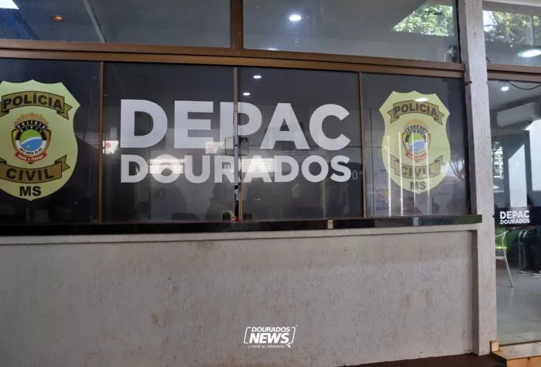 Caso foi registrado na DEPAC de Dourados - Crédito: Clara Medeiros/Dourados News