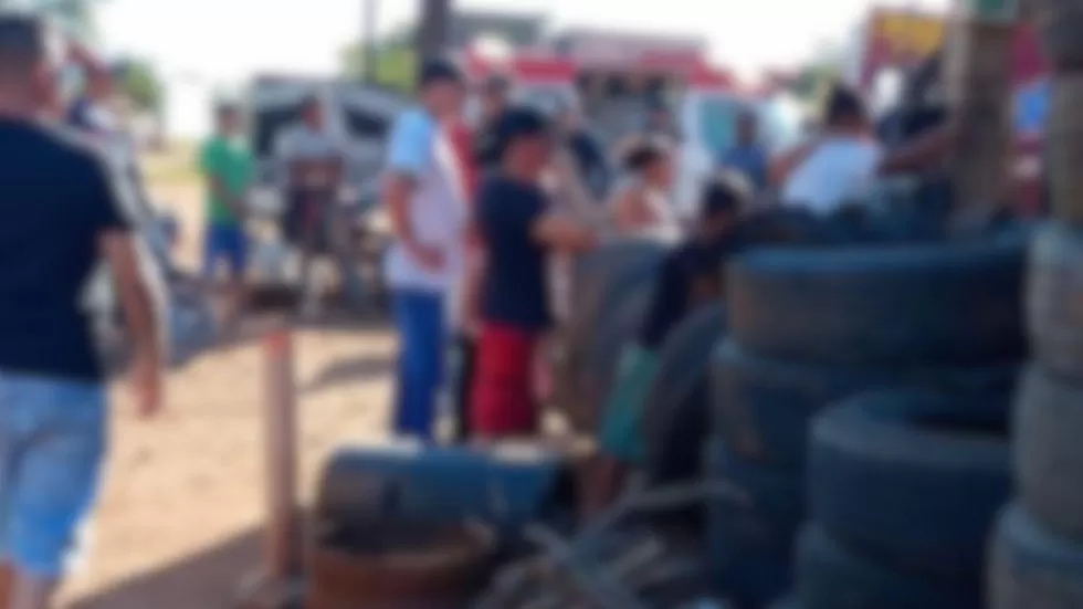 A vítima estava trabalhando no momento do atentado. (Reprodução, Ponta Porã News)