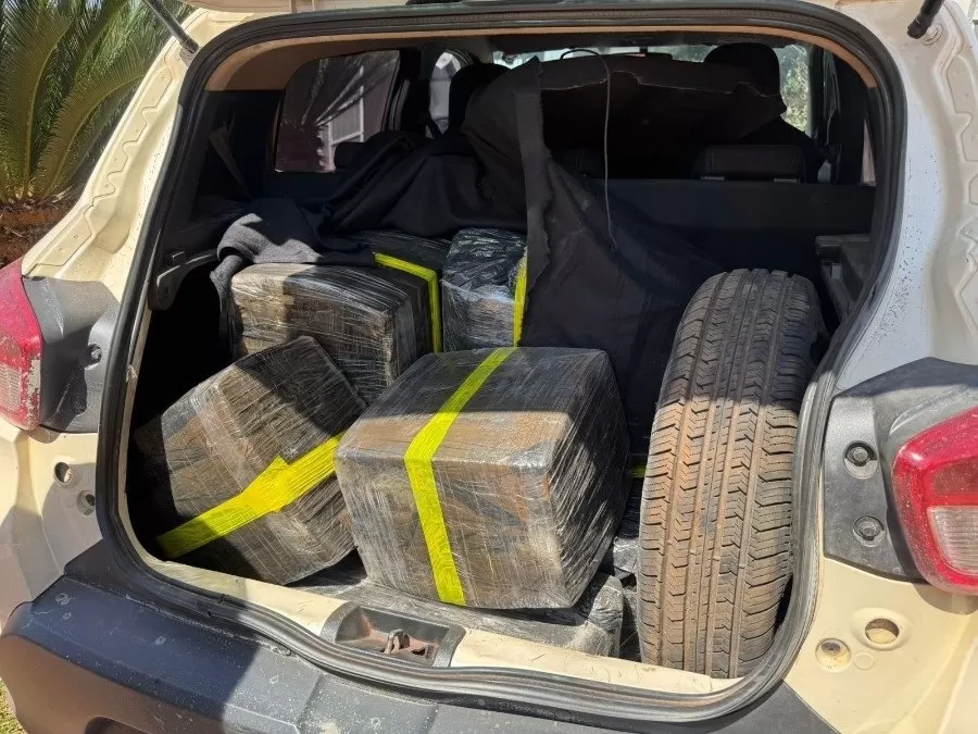 Entorpecentes pesaram quase 400kg - Fotos: Jornal da Nova