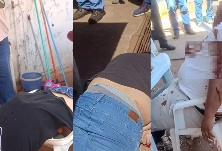 Homens foram executados na Linha Internacional - Crédito: Ligado na Redação