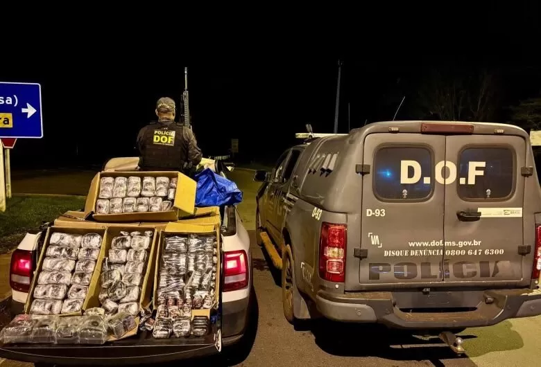 Haxixe estava em meio a carga de material hospitalar - Crédito: Divulgação/DOF