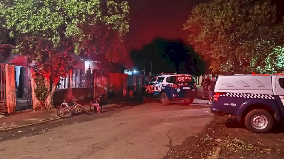 Confronto com morte ocorreu na no bairro Antônio Rodelini (Foto: Itaporã Jornal)