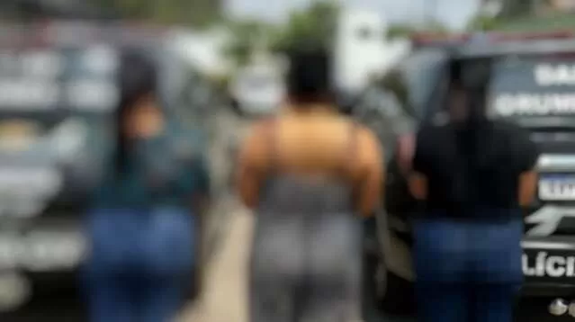 Irmãs presas por sequestro motivado pro ciúmes em Corumbá (Foto: Diário Corumbaense)