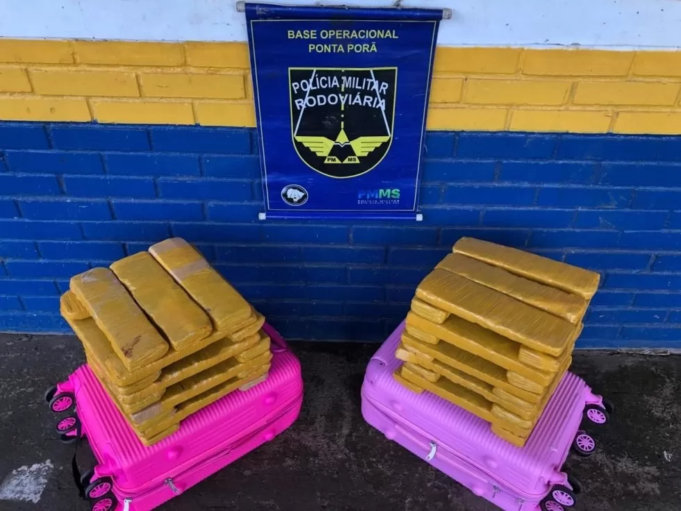 Entorpecente apreendido - Foto: Polícia Militar Rodoviária/Divulgação