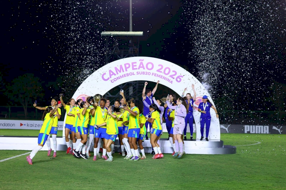 Brasil é campeão sul-americano sub-20 feminino