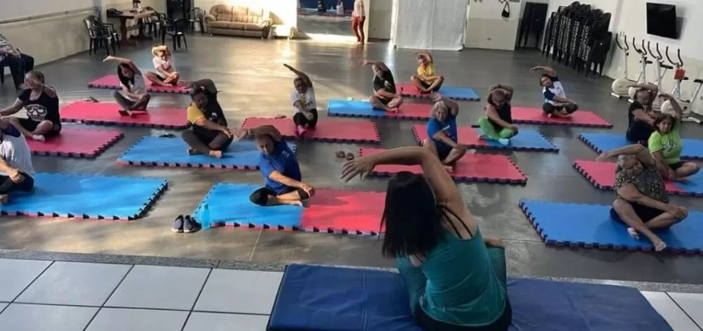 Projeto Conviver: Pilates em Jateí tem bastante adesão e se torna o exercício da vida saudável