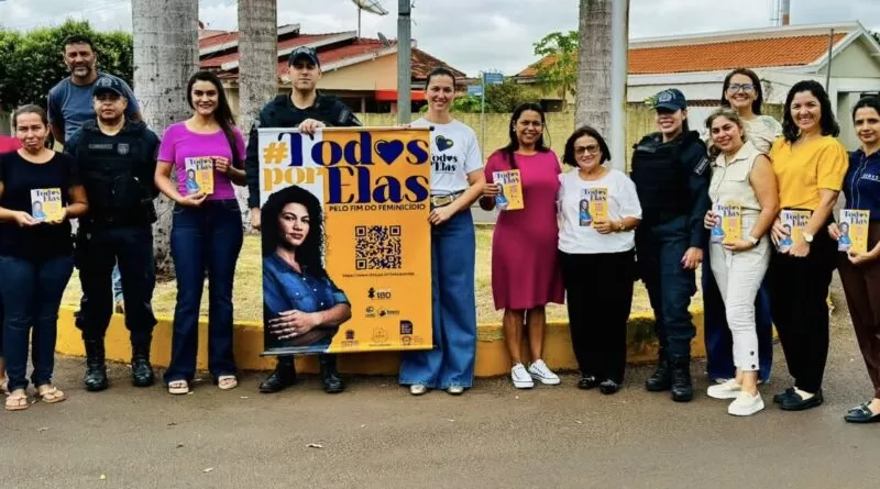 Jateí faz parada de luta contra violência às mulheres