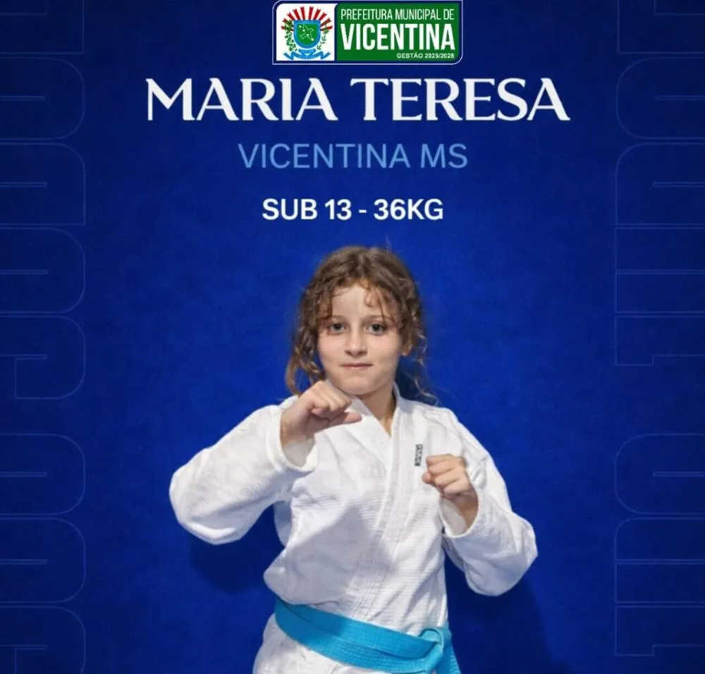 Com Maria Teresa, Vicentina vai participar do Campeonato Brasileiro de Judô