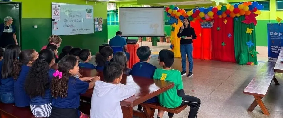 Jateí realiza jornada de conscientização contra o trabalho infantil