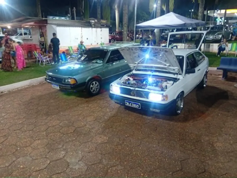 Belina de morador de Glória de Dourados é destaque no 4º Encontro de Carros Antigos