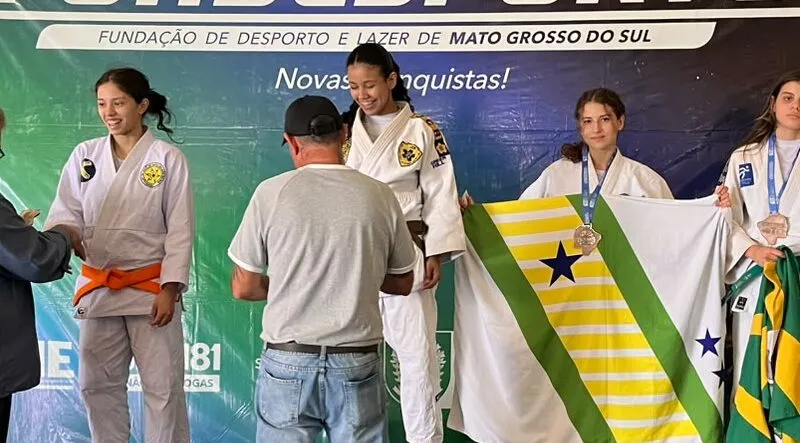 Judô: Vicentina garante posição de destaque na classificação geral dos Jogos Escolares de MS